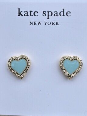kate spade Take Heart Stud Earrings